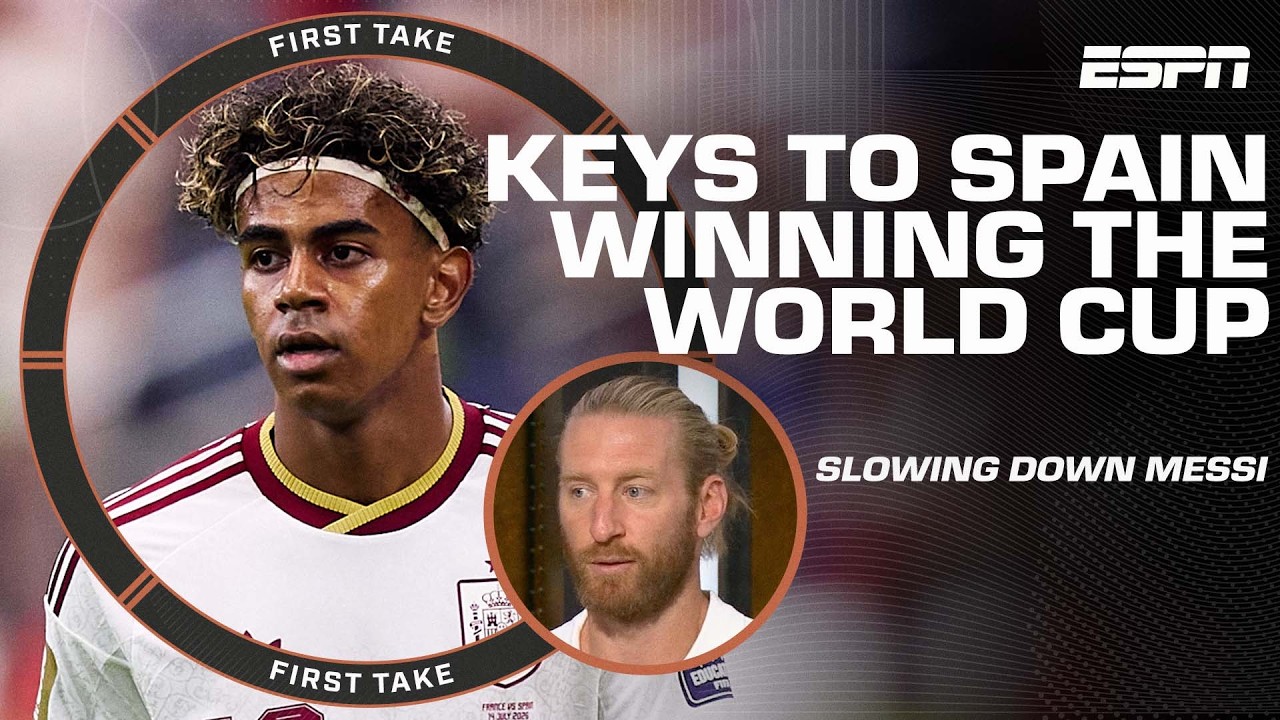 Tim Ream’s keys to Spain slowing down Messi in the World Cup Final 🔑⚽ | First Take thumbnail