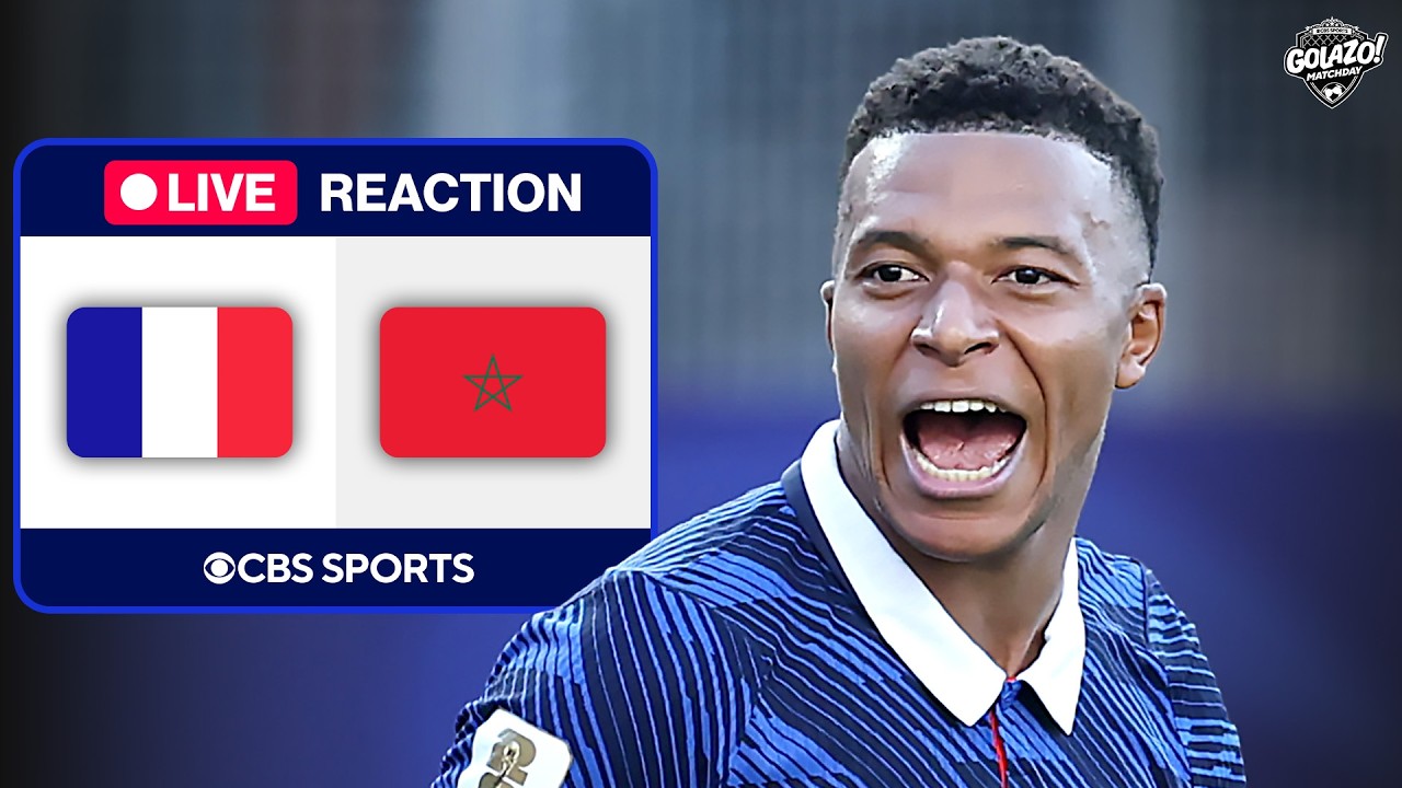 Golazo Matchday LIVE: France vs. Morocco INSTANT REACTION | World Cup Quarterfinal thumbnail