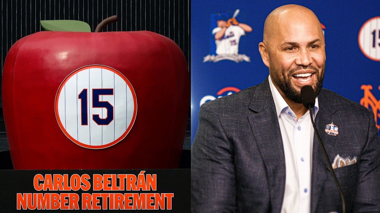 FULL CEREMONY: The New York Mets retire Carlos Beltrán's number! thumbnail