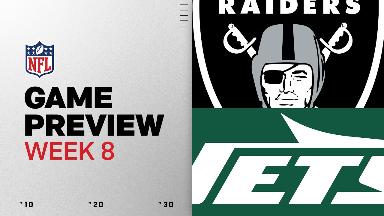 Las Vegas Raiders vs New York Jets | 2026 Week 8 Game Preview thumbnail