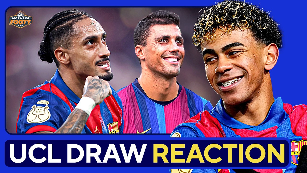 PREVIEWING Barcelona's League Phase Schedule | UCL DRAW REACTION thumbnail