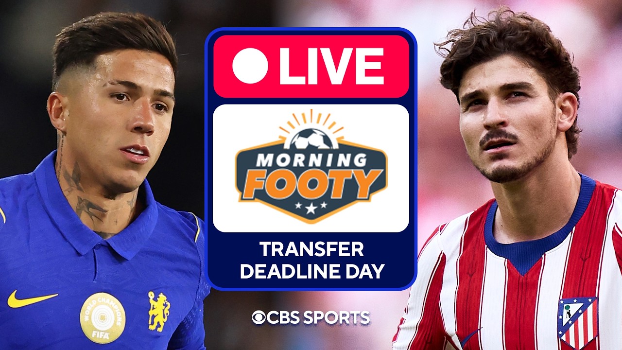 Transfer Deadline Day LIVE | Morning Footy - Previews, Debates, & Transfer Breakdowns thumbnail