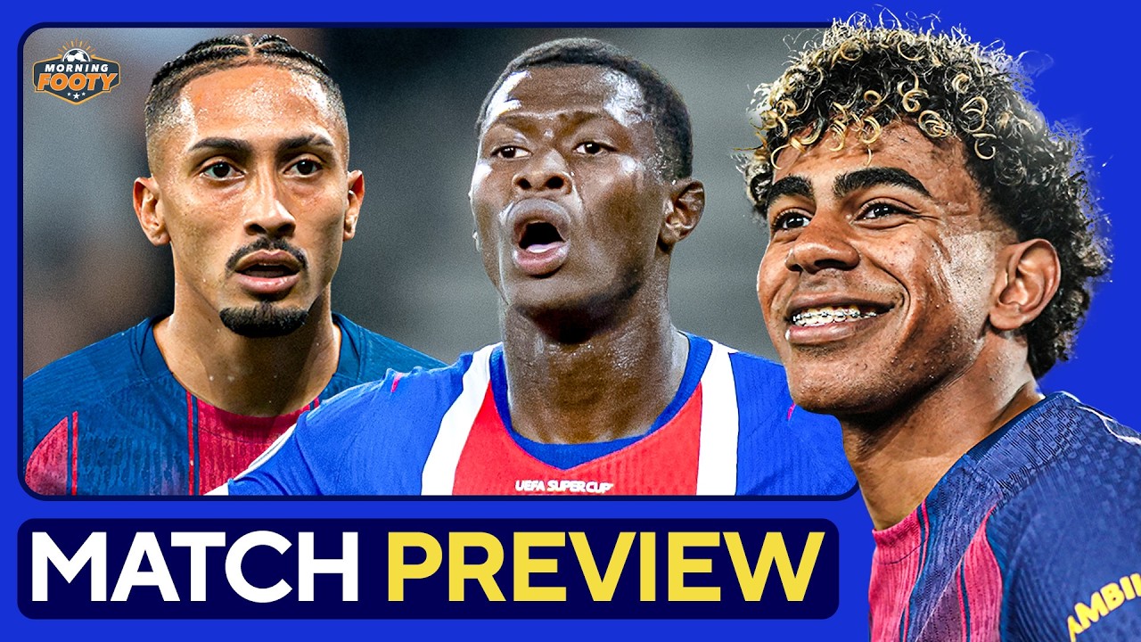 PSG vs. BARCELONA: Champions League MATCH PREVIEW | Who SURVIVES? thumbnail