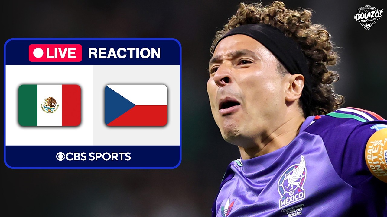 Scoreline LIVE: Czechia vs. Mexico REACTION thumbnail