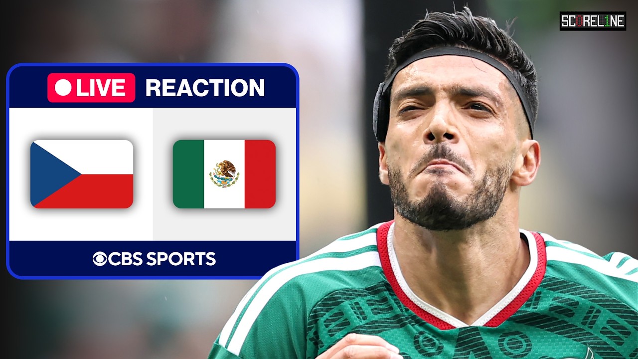 Scoreline LIVE: Czechia vs. Mexico REACTION thumbnail