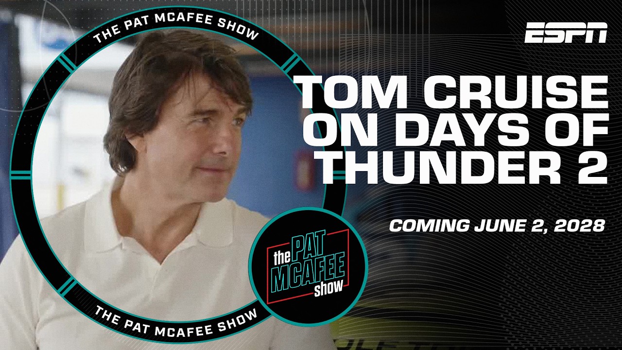 Tom Cruise says Cole Trickle will drive in ‘Days of Thunder 2’ | The Pat McAfee Show thumbnail