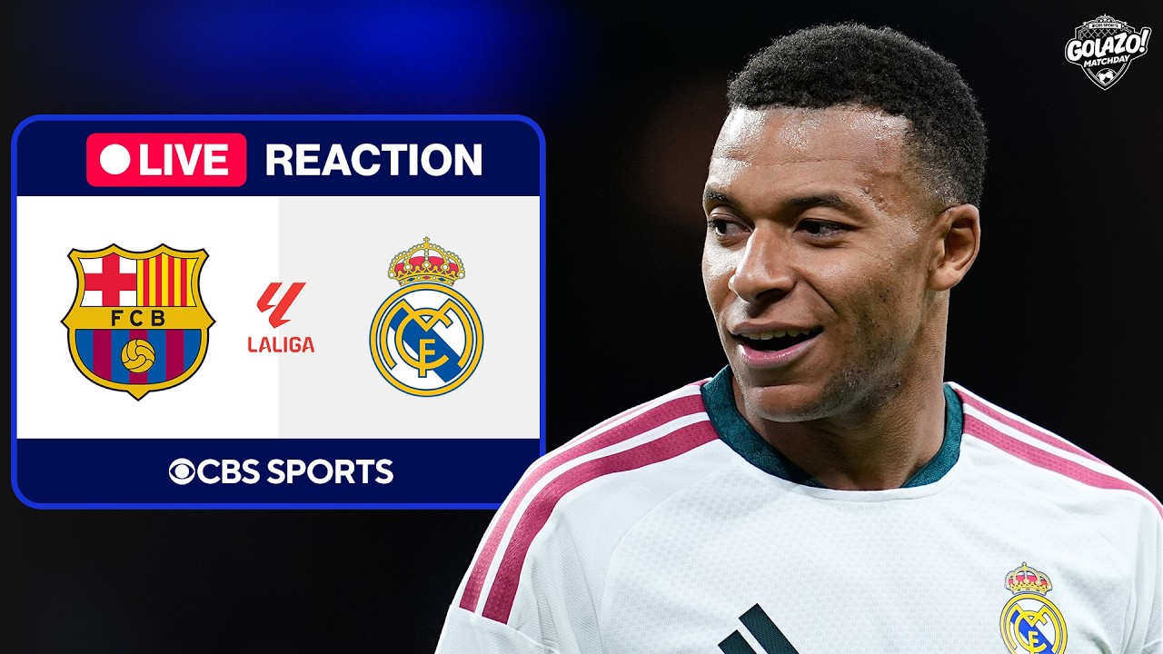 El Clasico RECAP | Kylian Mbappé BRACE helps Real Madrid beat Barcelona |  Golazo Matchday Live thumbnail