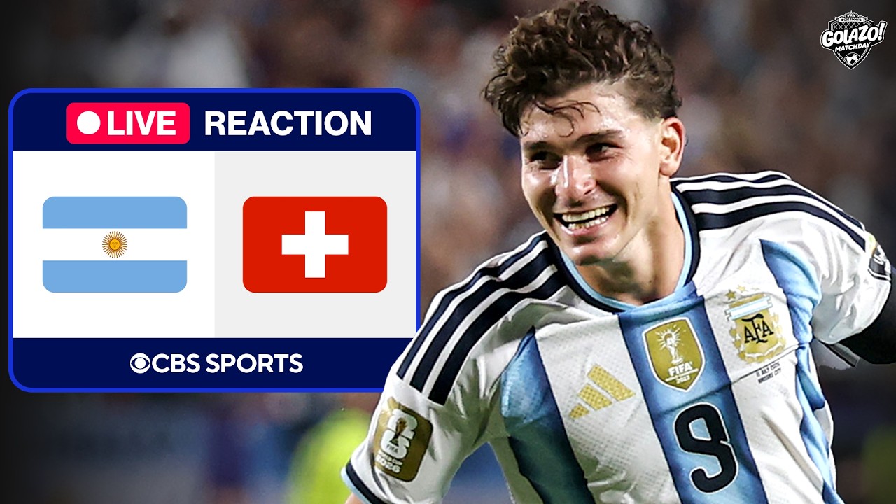 Golazo Matchnight LIVE: Argentina vs. Switzerland INSTANT REACTION thumbnail