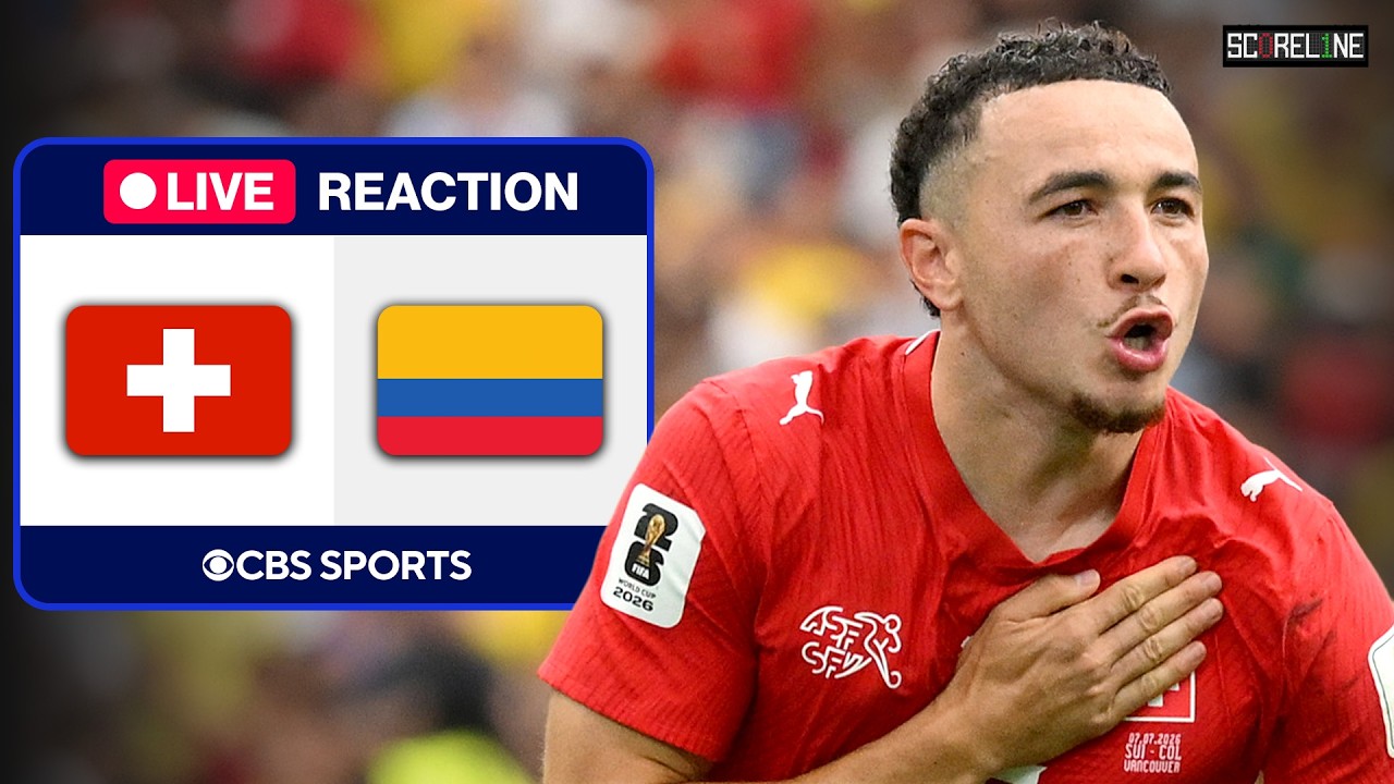 Scoreline LIVE: Switzerland vs. Colombia REACTION thumbnail