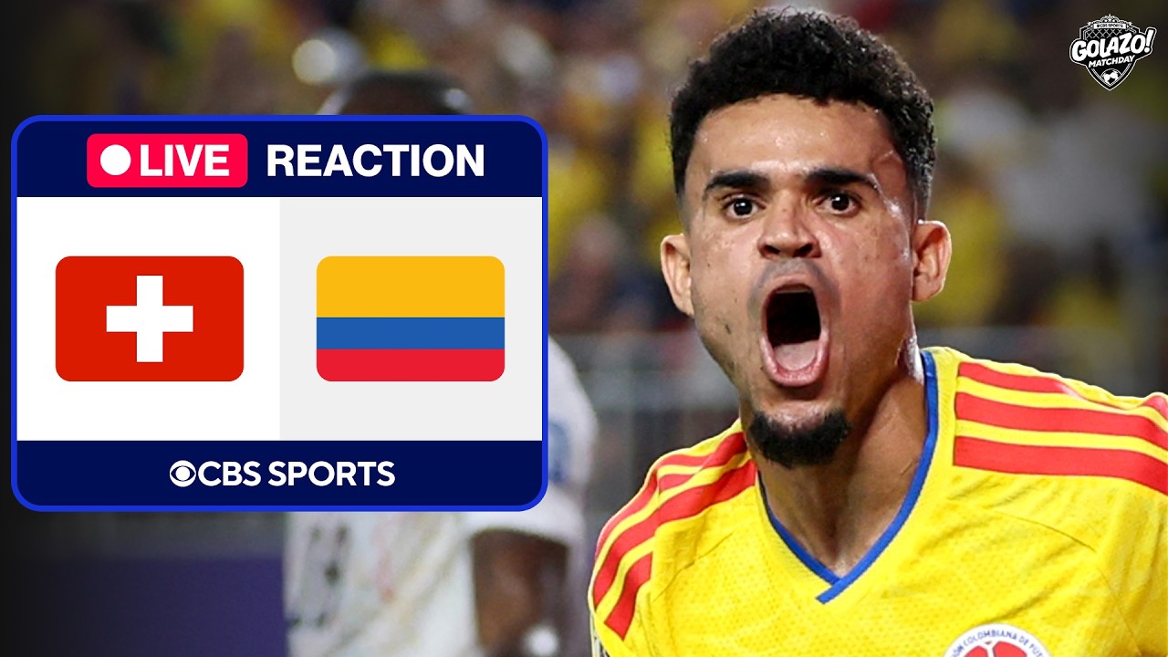 Golazo Matchday LIVE: Switzerland vs. Colombia REACTION thumbnail