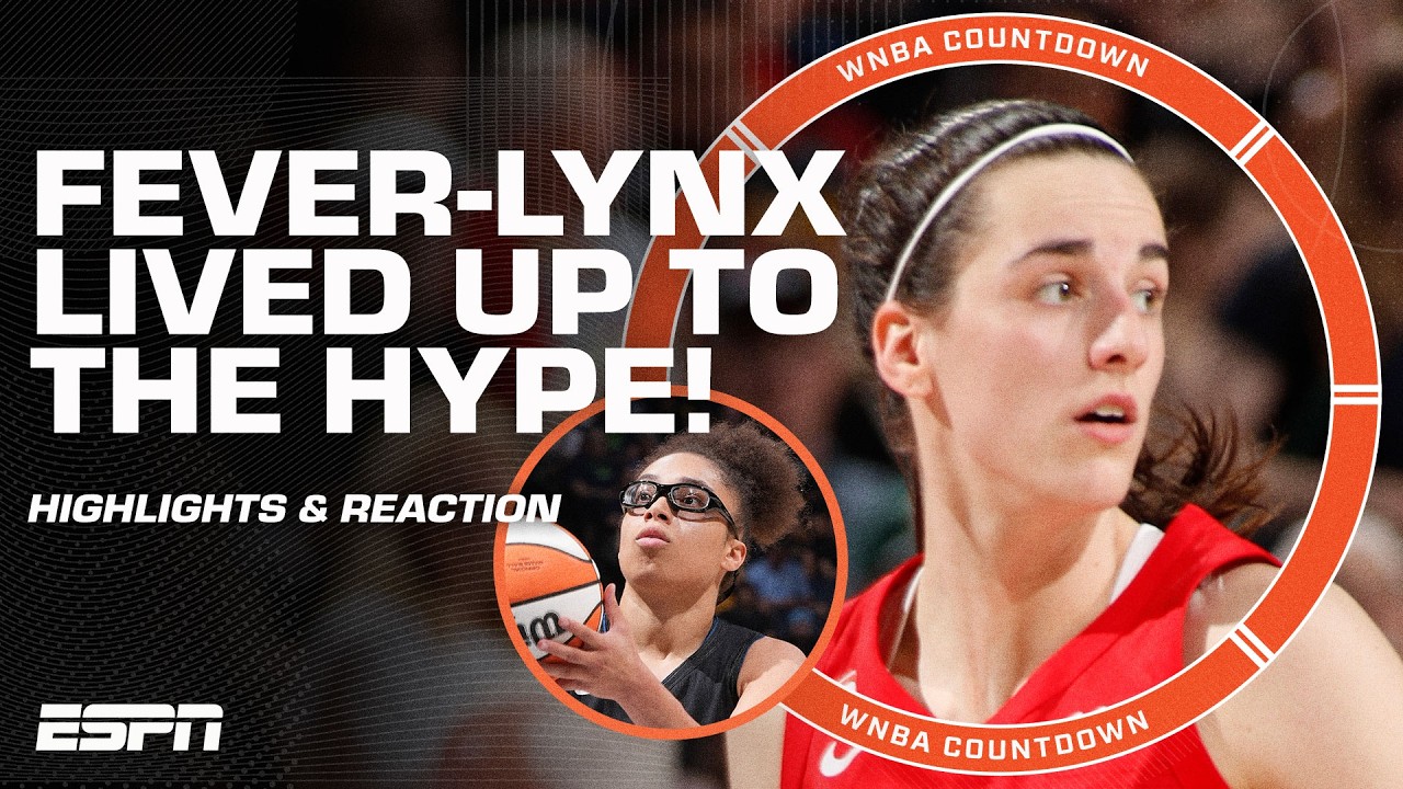 FEVER-LYNX SHOWDOWN 🔥 Takeaways from Caitlin Clark vs. Olivia Miles | WNBA Countdown thumbnail