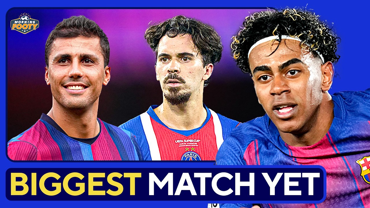PSG vs. Barcelona: Champions League MATCH-DAY PREVIEW | COMBINED Starting XI thumbnail