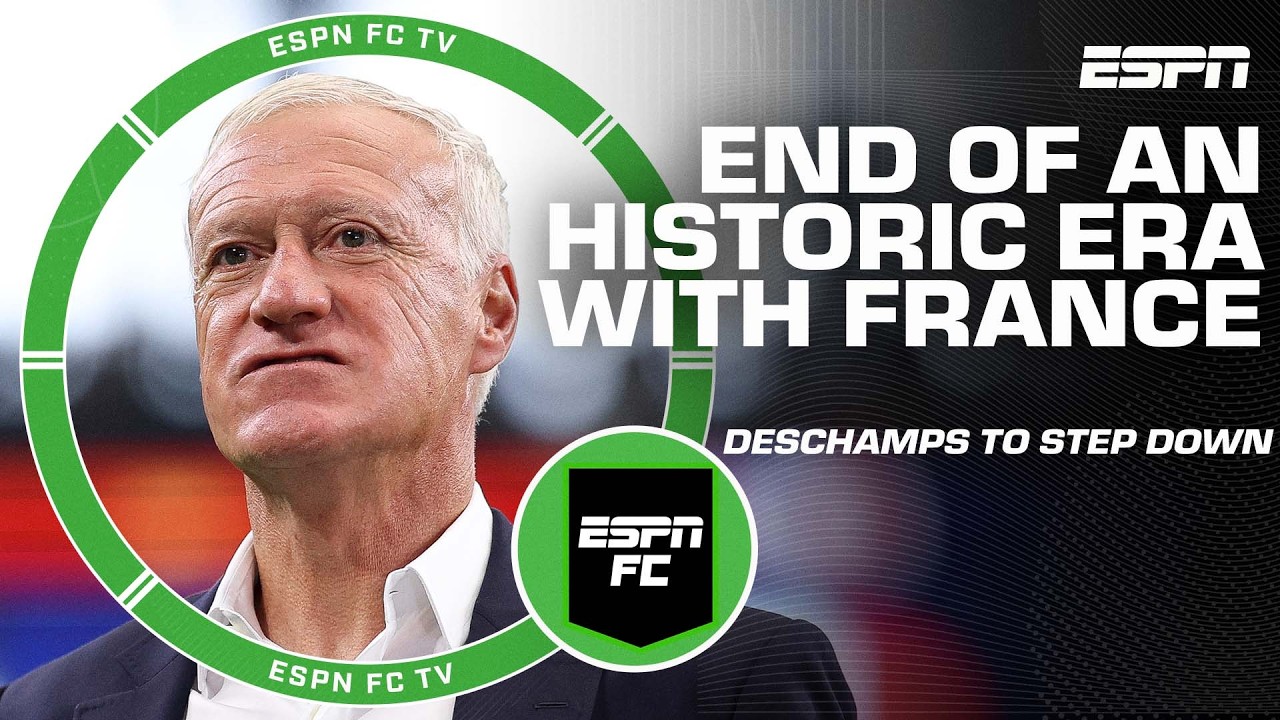 🚨 Didier Deschamps to step down as France manager after 14 years 🚨 | ESPN FC thumbnail
