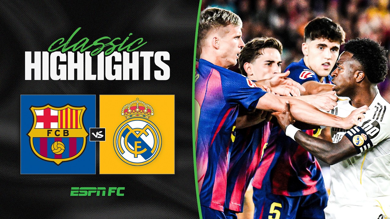 Last El Clasico was WILD 🔥 Barcelona vs. Real Madrid EXTENDED HIGHLIGHTS [May 10, 2026] | ESPN FC thumbnail