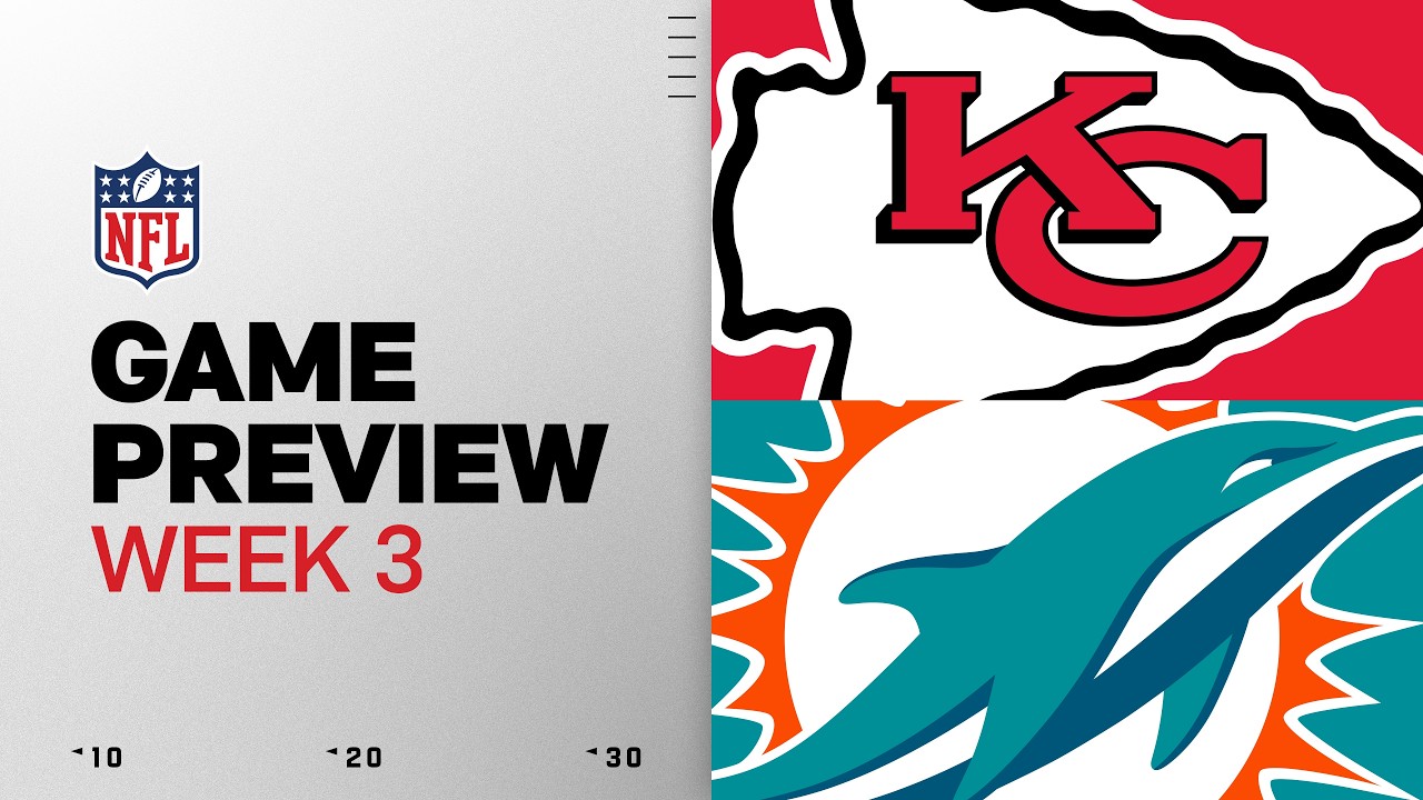 Kansas City Chiefs vs Miami Dolphins Game Preview | 2026 Week 3 thumbnail