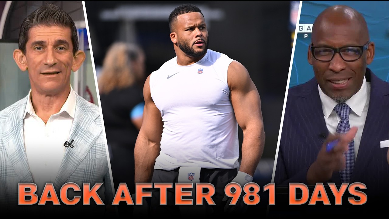 Play of the Week, Giants & Rams Preview MNF + Aaron Donald's Return after 981 Days | NFL Report thumbnail