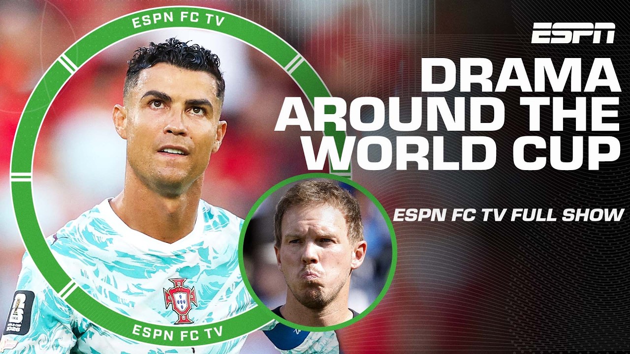 WORLD CUP DRAMA ⚽ Ronaldo subbed out, coach sacked + Round of 32 previews | ESPN FC thumbnail