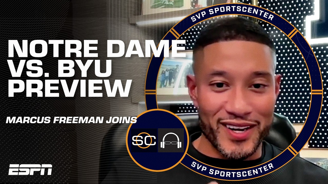Marcus Freeman on Notre Dame's season, facing BYU on the road & more | SC with SVP thumbnail