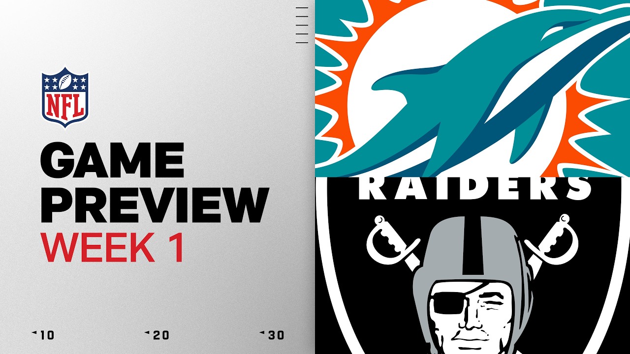 Miami Dolphins vs Las Vegas Raiders | 2026 Week 1 Game Preview thumbnail