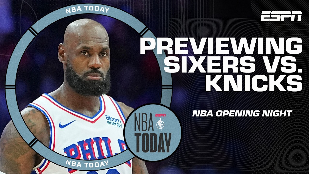 How long will it take for LeBron James & the new-look 76ers to gel? | NBA Today thumbnail