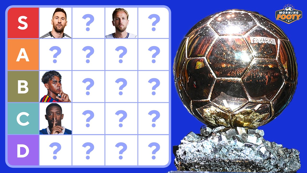 Ranking ALL 2026 Ballon d'Or Candidates! (Who Actually Wins?) thumbnail