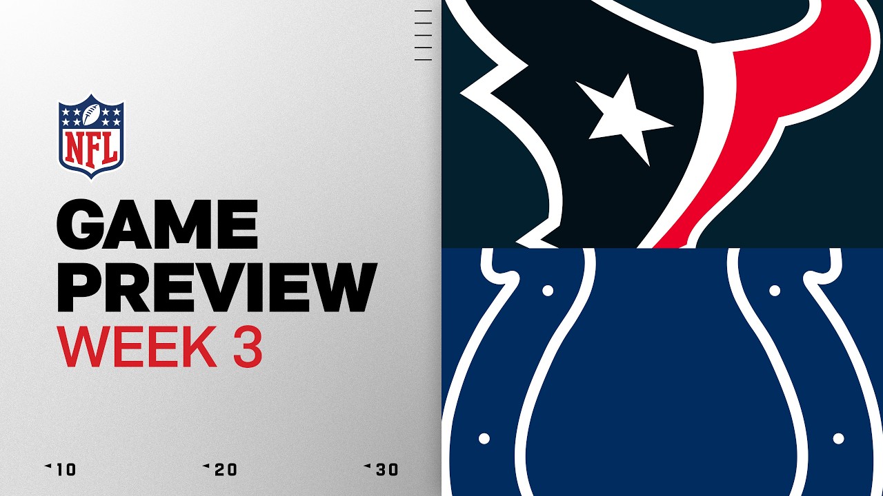 Houston Texans vs Indianapolis Colts Game Preview | 2026 Week 3 thumbnail