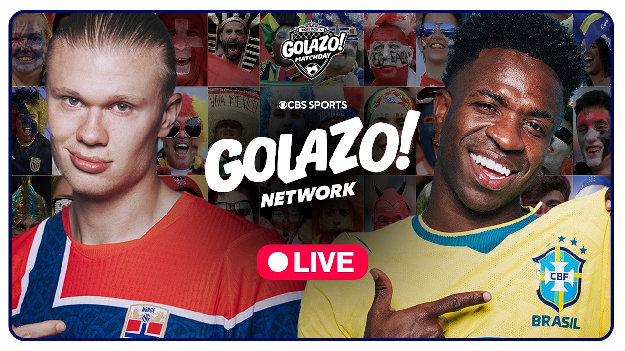 Golazo Matchday LIVE: Brazil vs. Norway PREVIEW + Folarin Balogun AVAILABLE for USA thumbnail