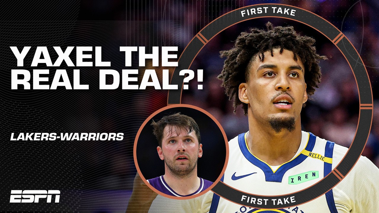 Stephen A. is a FAN of Yaxel Lendeborg! 👀 Lakers-Warriors rematch preview | First Take thumbnail