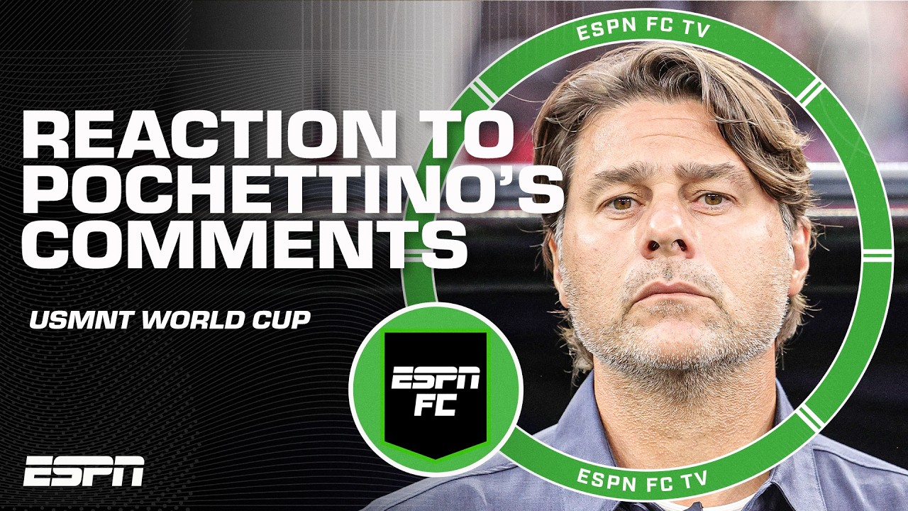 REACTION to Mauricio Pochettino’s comments after USMNT's 3-2 loss to Turkiye 👀 | ESPN FC thumbnail