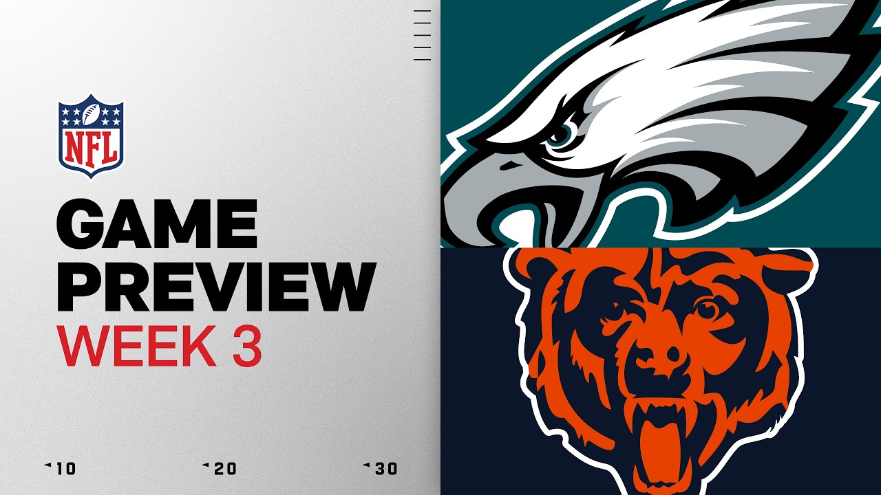 Philadelphia Eagles vs Chicago Bears Game Preview | 2026 Week 3 thumbnail
