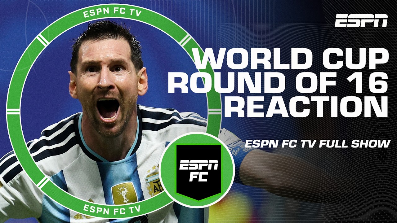 FULL REACTION to Argentina and Switzerland advancing to World Cup Quarterfinals | ESPN FC thumbnail