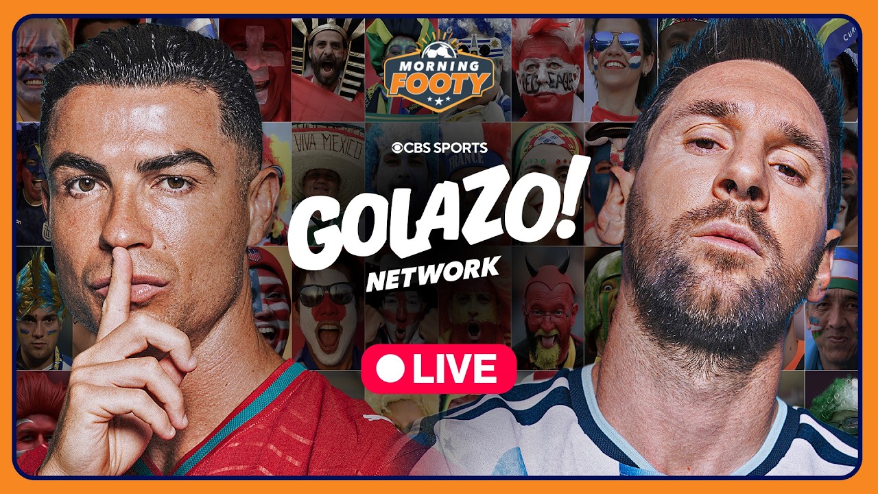 Morning Footy LIVE: Portugal REACTION & Argentina LOOKAHEAD + World Cup News, Analysis & Debate thumbnail