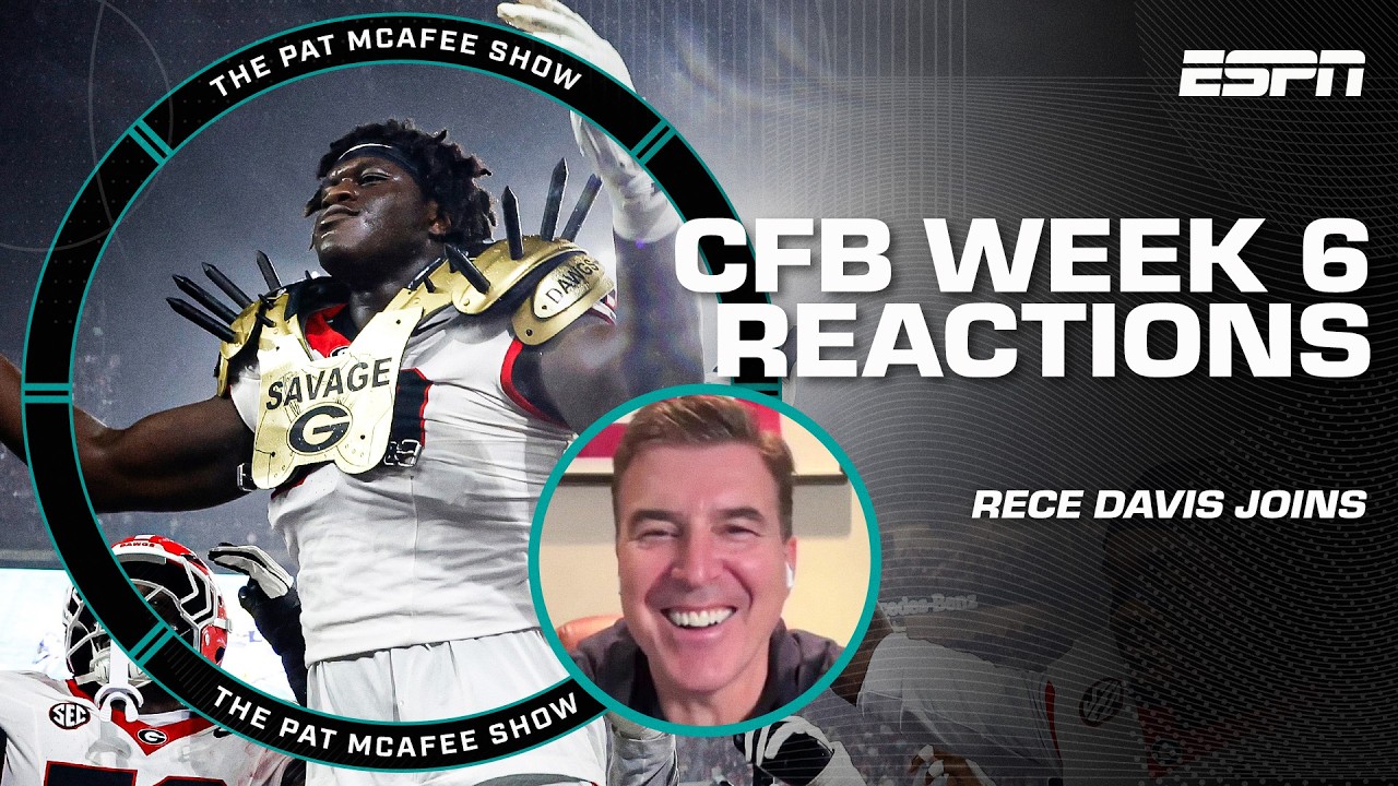 ‘THEY'RE CLEARLY THE BEST AND MOST COMPLETE TEAM!’ 👀 - Rece Davis on Georgia | The Pat McAfee Show thumbnail