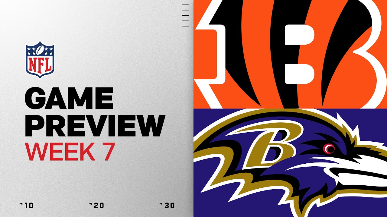 Cincinnati Bengals vs Baltimore Ravens | 2026 Week 7 Game Preview thumbnail