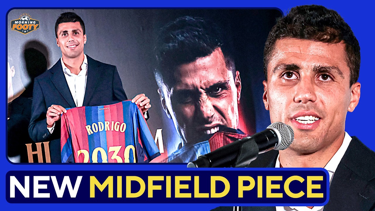 Barcelona Sign RODRI! How will he IMPROVE the Midfield? La Liga Season PREVIEW thumbnail
