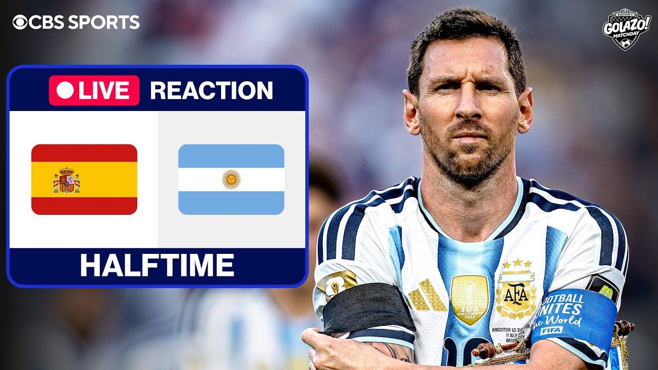 Golazo Matchday LIVE: HALFTIME at the World Cup Final between Spain vs. Argentina thumbnail