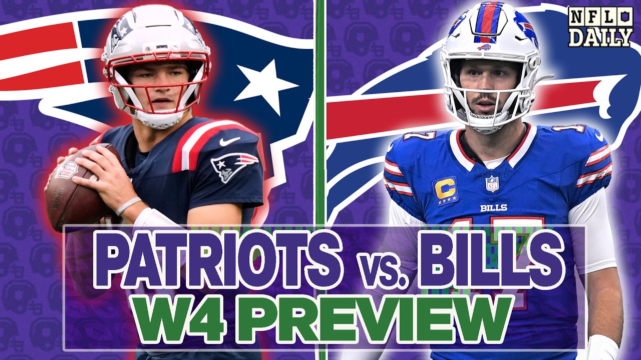 Patriots vs Bills Week 4 Preview | NFL Daily thumbnail