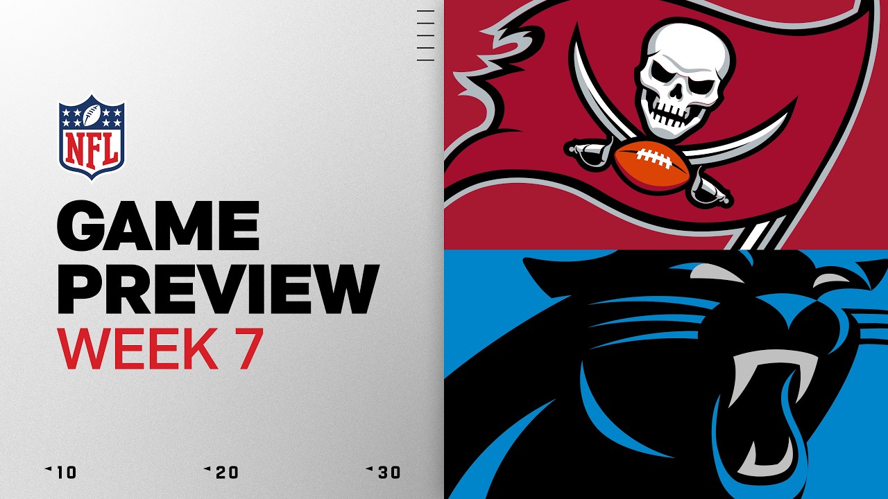 Tampa Bay Buccaneers vs Carolina Panthers | 2026 Week 7 Game Preview thumbnail