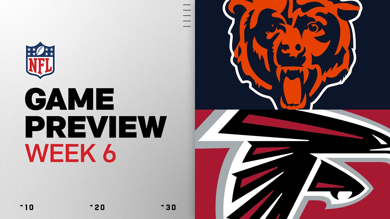 Chicago Bears vs Atlanta Falcons | 2026 Week 6 Game Preview thumbnail