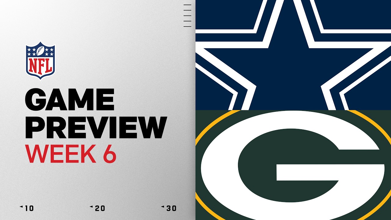Dallas Cowboys vs Green Bay Packers | 2026 Week 6 Game Preview thumbnail