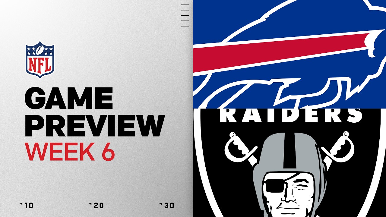 Buffalo Bills vs Las Vegas Raiders | 2026 Week 6 Game Preview thumbnail