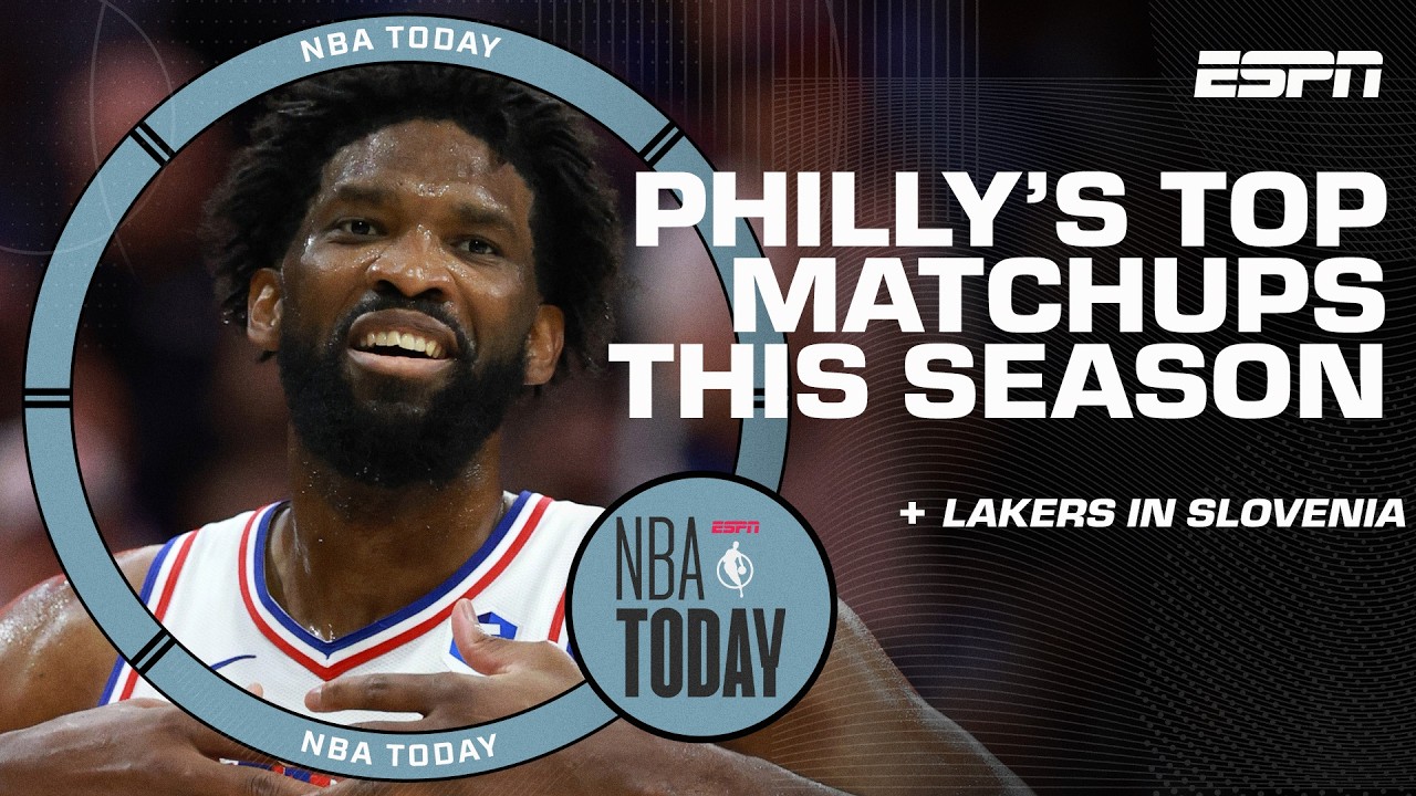 The most anticipated matchups for the Philadelphia 76ers 🍿 | NBA Today thumbnail