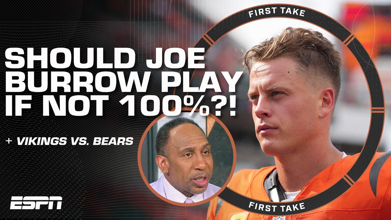 Stephen A. on Joe Burrow’s injury 🏈 'We know what a DIFFERENCE-MAKER he is!’ | First Take thumbnail