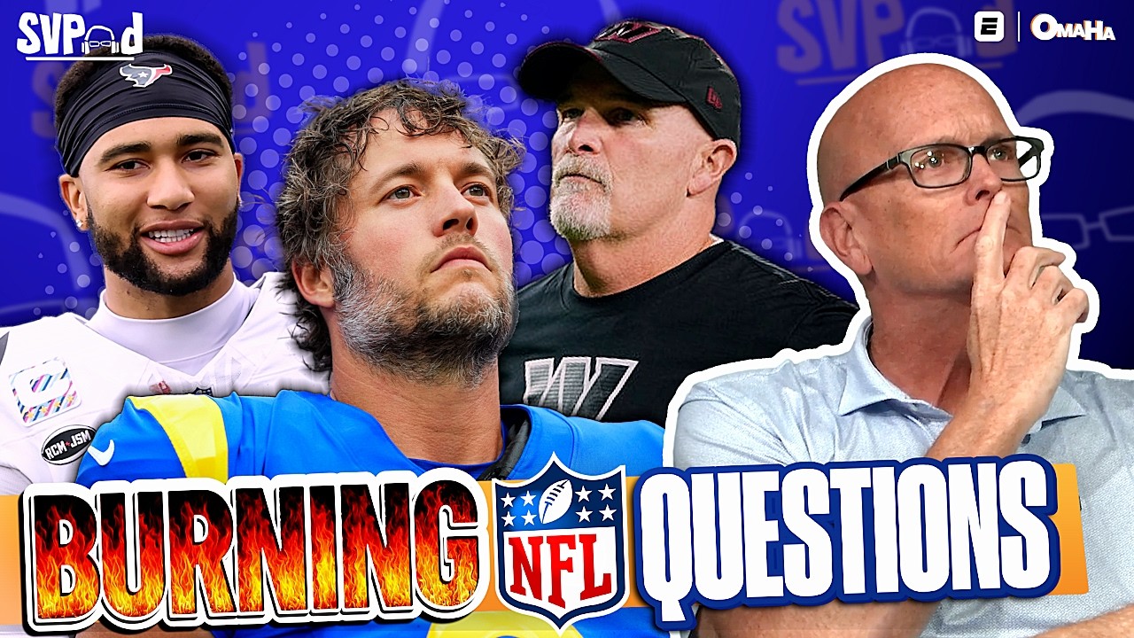 Texans are BACK, 49ers injury concerns + Time to WORRY about the Rams? | SVPod thumbnail