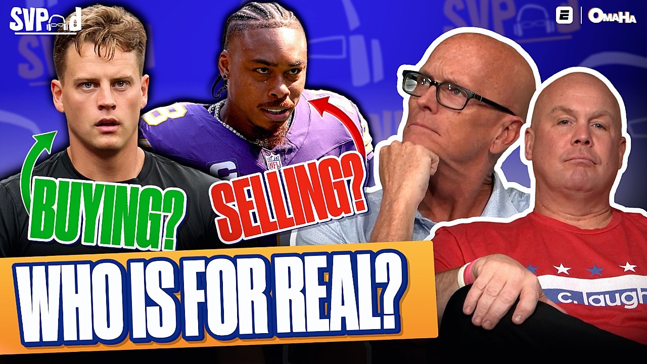 Which 2-0 NFL Teams are FOR REAL? Plus Dart, Daniels Injuries & CFB Week 4 Preview | SVPod thumbnail