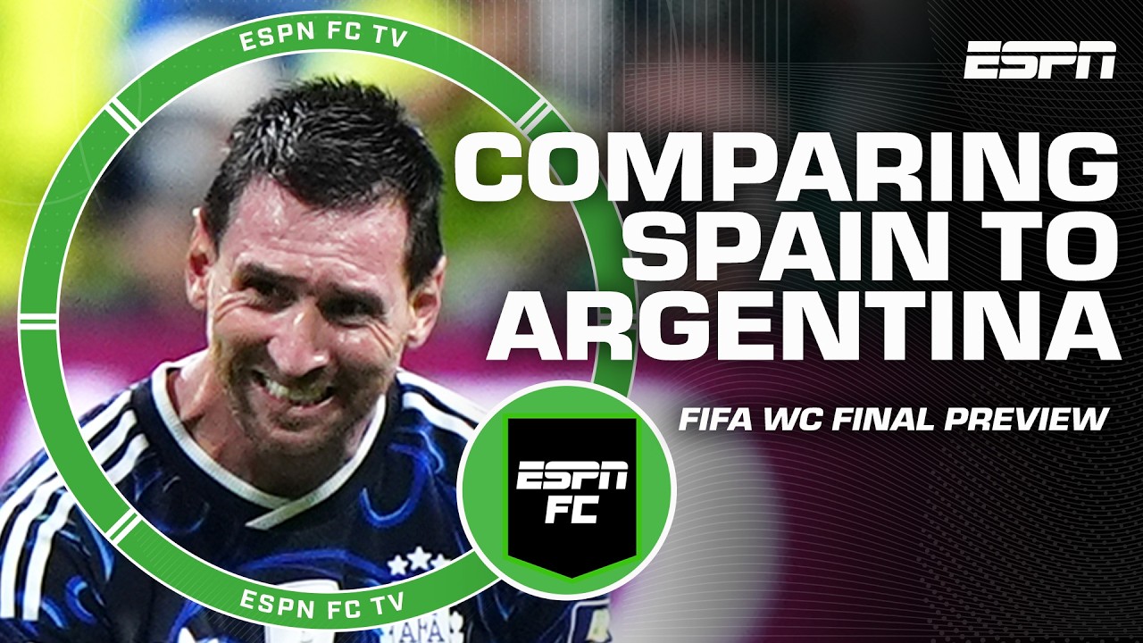 Are Argentina INEVITABLE⁉️ Predicting Spain's chances to win World Cup Final | ESPN FC thumbnail