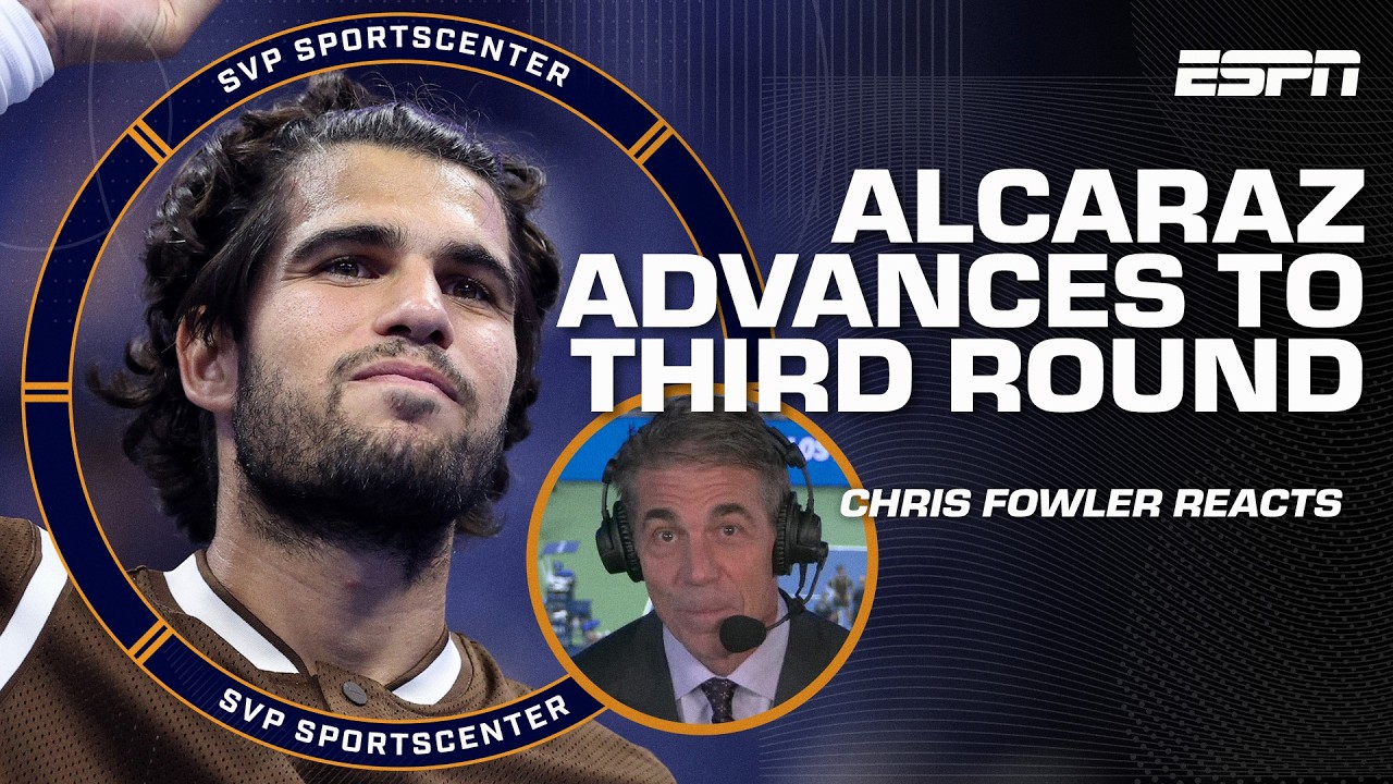 US Open Reaction ๐พ Carlos Alcaraz continues โimpressiveโ return | SC with SVP thumbnail