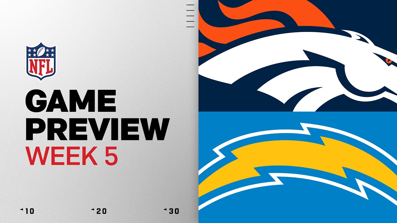 Denver Broncos vs Los Angeles Chargers | 2026 Week 5 Game Preview thumbnail