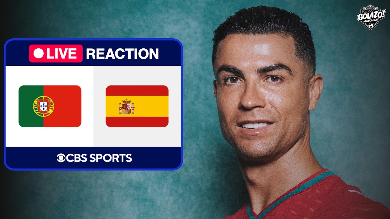 Golazo Matchday LIVE: Portugal vs. Spain MATCH REACTION thumbnail