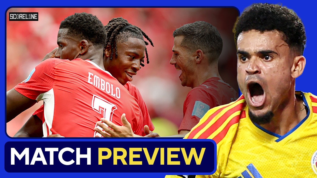 Switzerland vs. Colombia | World Cup Round of 16 MATCH PREVIEW thumbnail
